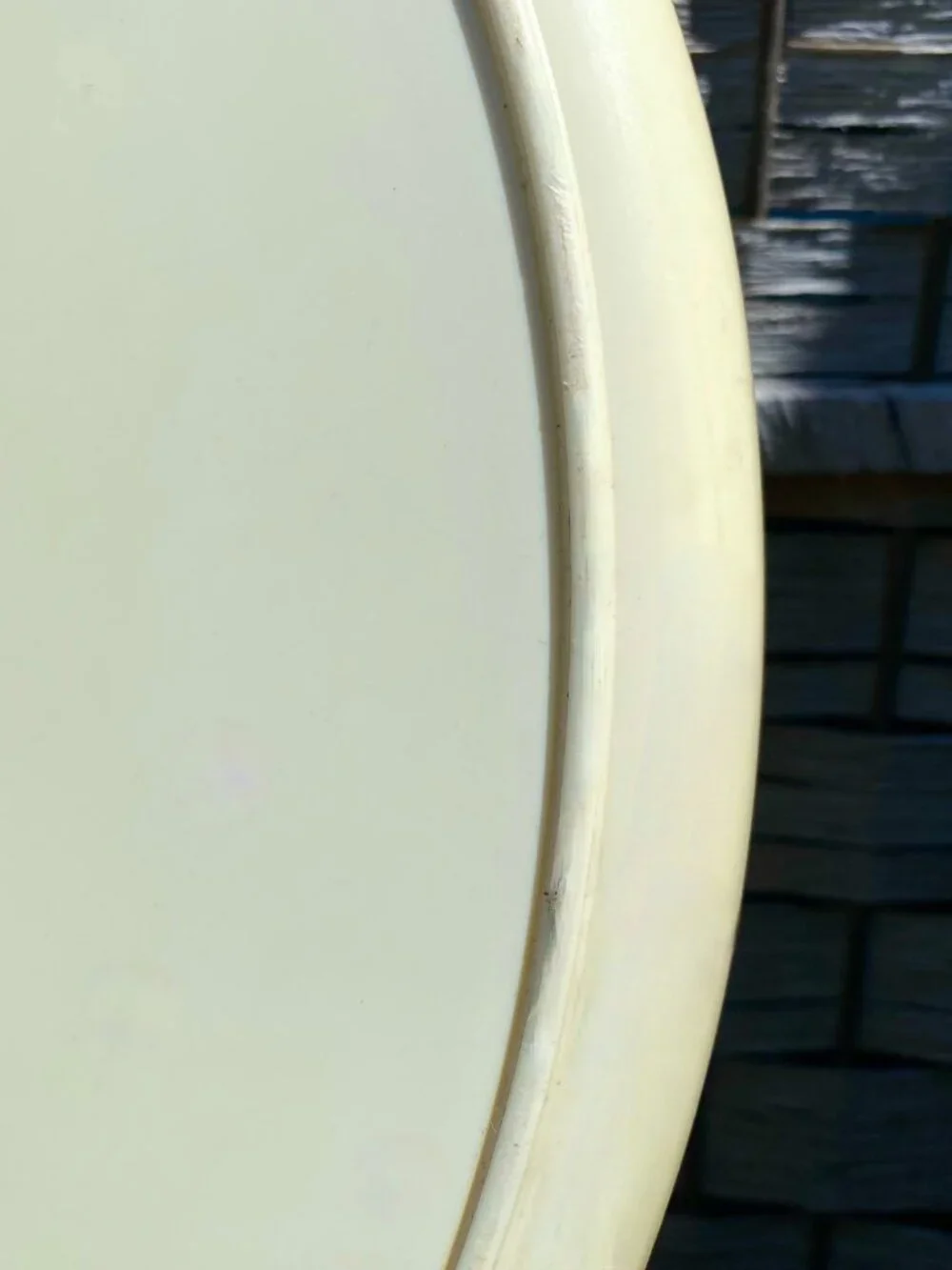 RARE Denmark Large Pale Yellow Melamine Plastic Tray Danish Ikea (?) Vintage